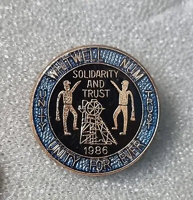   Colliery Mining Miners Strike 1984 NUM  Badge • £12