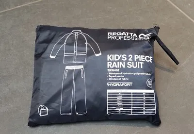 £15 • Buy Regatta Professional Kid's 2 Piece Rain Suit 11-12yrs **UNWORN** Girls Or Boys