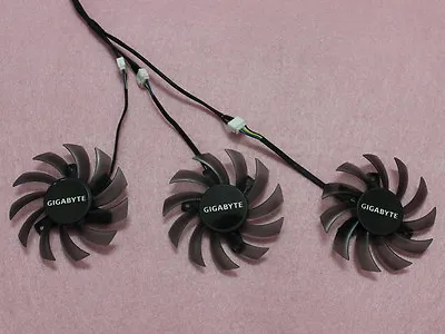 75mm GIGABYTE GTX 760 770 780 Ti Windforce Triple Fan Replacement 40mm 4Pin R193 • $20.23
