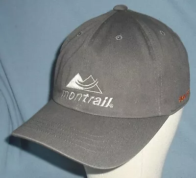 MONTRAIL Trail Running Hat Hiking Cap Adjustable Embroidered Logo Columbia • $12.99