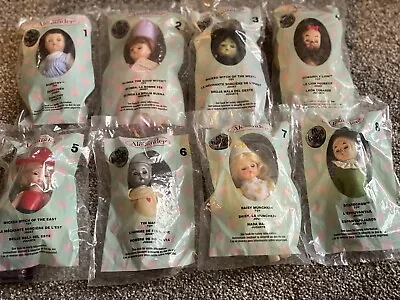 McDonalds 2007 Madame Alexander Dolls Wizard Of Oz Set Of 8 Never Been Open • $33