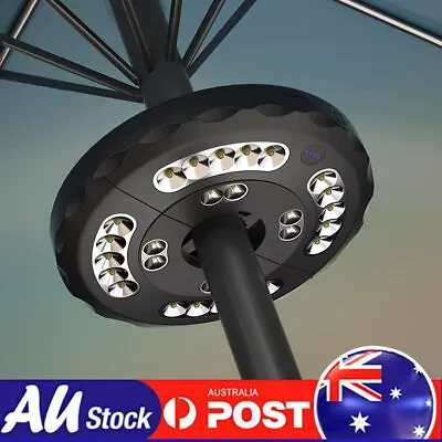 $27.90 • Buy Patio Umbrella Light With 3 Brightness Mode, 28 LED Lights Outdoor Camping Use