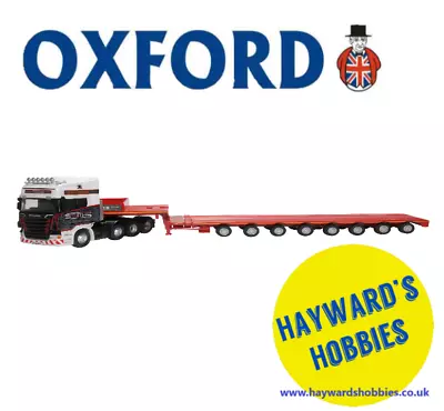 Oxford Diecast 76SCA05LL Scania Topline Nooteboom Low L 1:76 Scale Diecast Model • £31.99