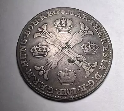 1755 Austria Netherlands Kronenthaler Silver Maria Theresa  KM# 21 • $175