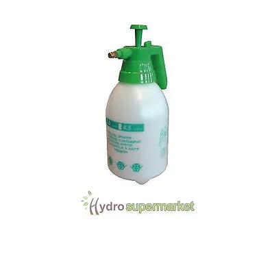 £9.99 • Buy Pump Up Pressure Sprayer 2l,(empty) Pest Control, Spider Mite, Bugs, Flys Etc