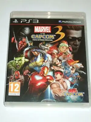 Marvel Vs Capcom 3 Fate Of Two Worlds Playstation 3  PS3    FREE P&P  • £8.95