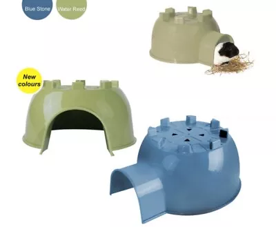 Avi Igloo Hide Small Animal House Den Hut Rabbit Hamster Guinea Pig Rat Gerbil • £15.29