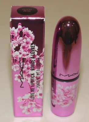 MAC Cosmetics Love Me Lipstick POTENT PETAL 0.1 Oz 3g Full Size NIB Wild Cherry • $14.90