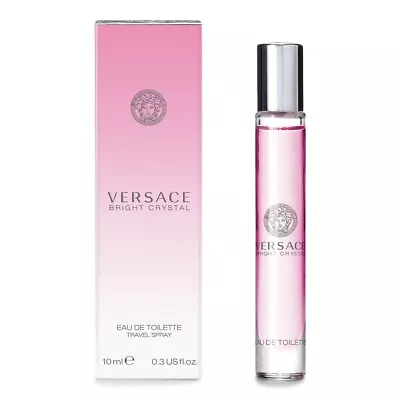 Versace Bright Crystal Eau De Toilette Travel Spray 0.3 Oz • $12