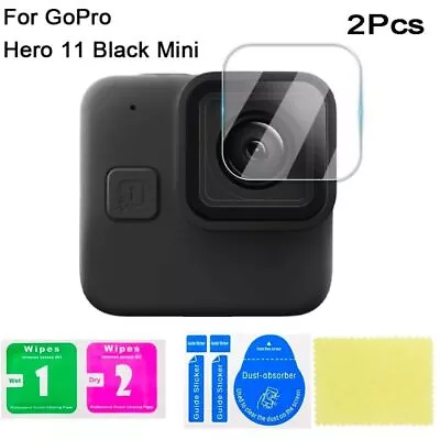 Protective Films Tempered Glass Lens Protector For GoPro HERO 11 Black Mini • $7.35