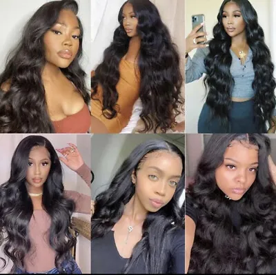 Burmese Body Wave Human Hair Extentions Double Drawn From One Donor Bundle Deals • $285