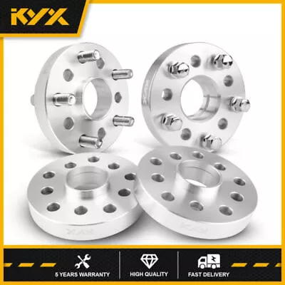 4PCS 25mm 5x100 / 5x112 Hubcentric Wheel Spacers 14x1.5 For VW Audi 57.1mm Bore • $66.31