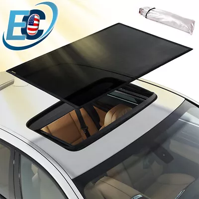 Magnetic Car Sunroof Sun Shade Cover Breathable Moonroof Mesh Visor UV Protector • $14.99