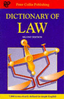 P. H Collin : Dictionary Of Law Value Guaranteed From EBay’s Biggest Seller! • £2.55