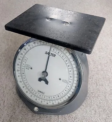 £34.99 • Buy Vintage Salter Scales - Cast Iron Post Office - Made In England 30 Kg