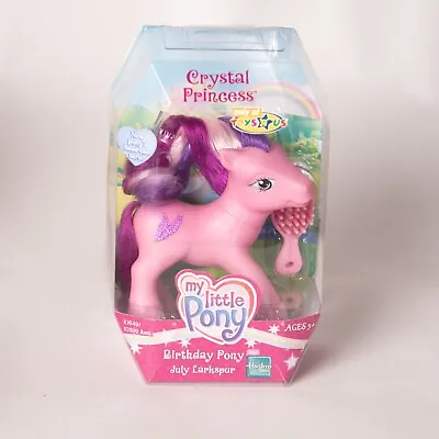 G3 My Little Pony TRU Birth Flower July LARKSPUR NIB Rare • $150