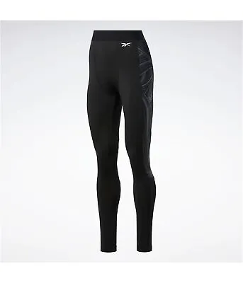 Reebok Mens Training Compression Athletic Pants Black Medium • $35.60