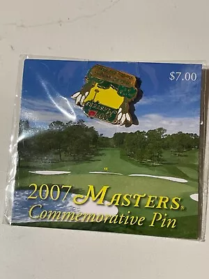 2007 MASTERS COMMEMORATIVE PIN New Sealed In Package • $24.99