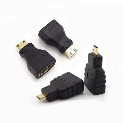 1PC Mini Micro HDMI Connector Converter For HDTV 1080p HD TV Extension Adapter • $1.99