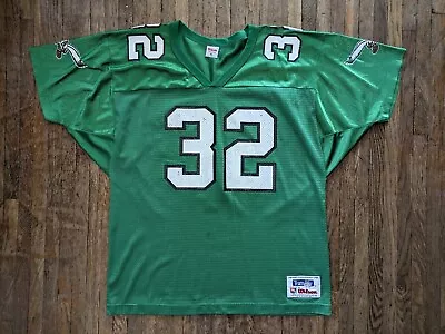 VTG Philadelphia Eagles Ricky Watters #32 Wilson Jersey Sz XL Made In USA NFL • $49.99