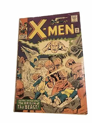 X-Men 15 VGFN 1965 2nd App Sentinels Origin Beast! Stan Lee Jack Kirby • $95