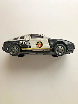 Vintage Tin Car Toy Mercedes C111 Yone Made In Japan Friction 689'' Police Cars • $43.50