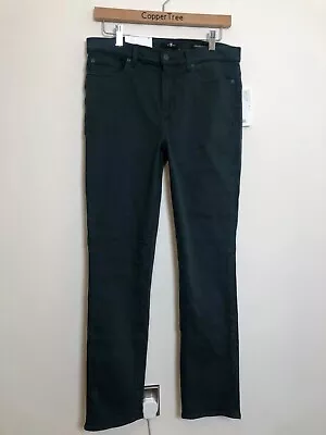7 For All Mankind Roxanne Slim Jeans Green W31 New With Tags Earthkind • £35