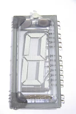 $53 • Buy LOT OF 2 GIANT BIG VFD ILC1-1/8L DIGIT DISPLAY RARE TUBE FREE SHIPPING For CLOCK