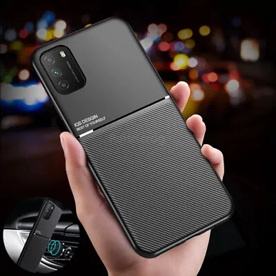 For Xiaomi Redmi Note 12 11 10 Pro 12T Leather Texture Magnetic Slim Case Cover • $7.25