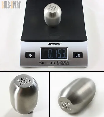 M10 X 1.25 1 Lb Type R Style Heavy Weighted 5 Speed Steel Shift Knob For Mazda • $36.99