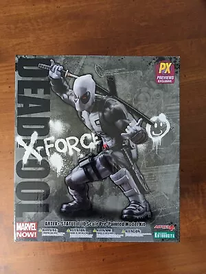 Kotobukiya - Marvel Now - X-Force Deadpool ArtFX 1/10 Scale Statue / Model Kit • $29.99