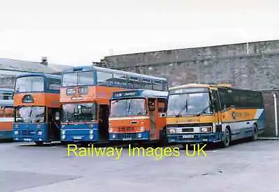 £1.80 • Buy Photo Bus 6x4 Strathay Line Up At Dundee Depot C1988