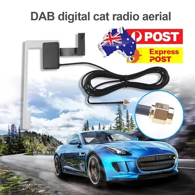 Car Radio Window Antenna Active DAB Aerial DAB + Antenna For Auto ATV Car Truck • $11.39