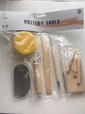 £5.20 • Buy 8 Piece Clay Sculpting Tools Great For Art Projects Pottery Carving Kit Sets