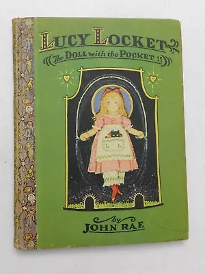 1928 Lucy Locket : The Doll With The Pocket! HB Gordon-Volland 1st VG • $52