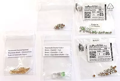 Swarovski Crystals And Czech Glass Montees Package • $14.95