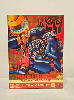 Transformers Platinum Edition Ultra Magnus Figure NEW Prime 2012 **NICE BOX** • $74.95