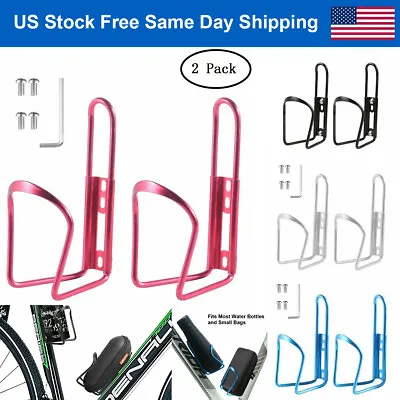 Bicycle Water Bottle Cage Drink Cup Holder Rack Mountain Bike Cycling MTB Parts • $10.86