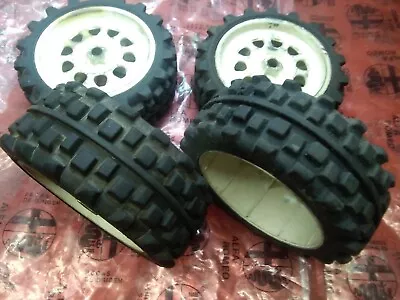 £24.75 • Buy Set Of 4 Rims (diam 74 X41 Mm) And Tires For RC Combustion Engine Models. 