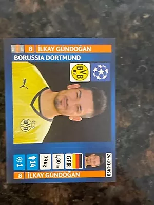 2013-14 Panini UEFA Champions League Sticker ILKAY GUNDOGAN #443 • $1.99