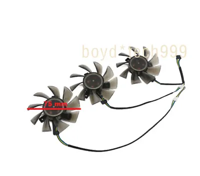 FD8015H12S Fan For Amd XFX Radeon VII RadeonVII Graphics Video Card Cooler Fans • $10.15