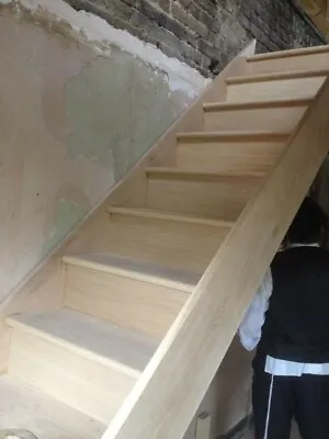 £1200 • Buy Hardwood Oak Staircase Supply Only Make To Measure 