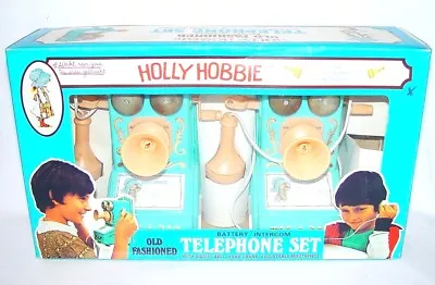 Mehanotehnika HOLLY HOBBIE  OLD FASHIONED  TELEPHONE SET Batt. Op. MIB`74 RARE! • $249.99