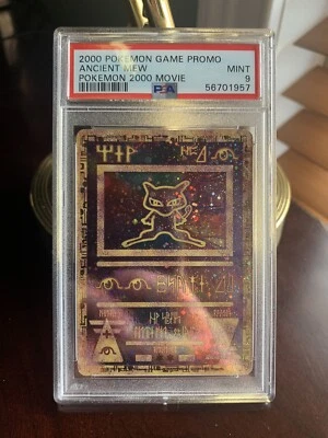 $64.99 • Buy Ancient Mew 2000 Pokémon Movie Promo Holo Rare - PSA 9 Mint
