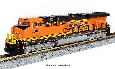 Kato 176-8953 N Scale BNSF  Swoosh  GE ES44DC Diesel Locomotive #5953 • $94.95