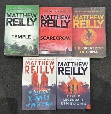 Matthew Reilly - Lot Of 5 (Paperbacks) • $30