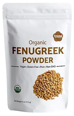 Fenugreek Powder(Methi) For Hair Care And Breast Milk Supply Certified Organic • $8.99