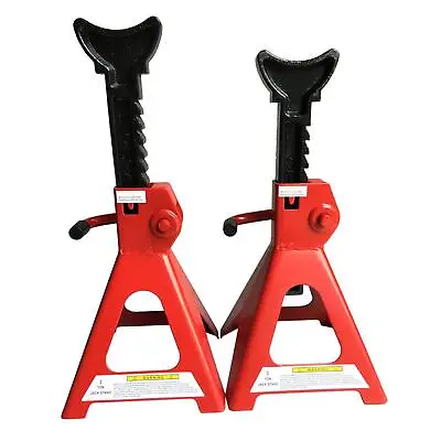 3 Ton Steel Adjust Jack Stands Car Emergency Low Profile Lift Hand Tool • $30.69