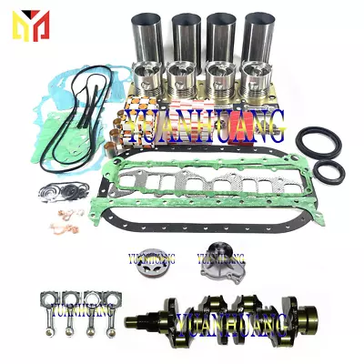 $1700.50 • Buy V3300-16V Engine Rebuild Kit Crankshaft Con Rod Water Oil Pump For KUBOTA 