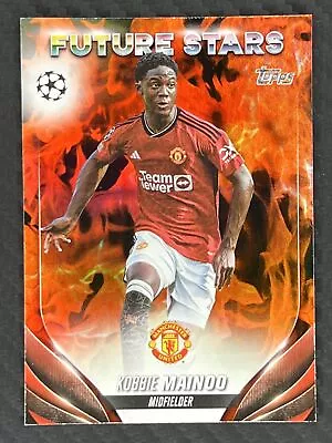 2023-24 Topps UCC Kobbie Mainoo Future Stars Inferno Foil #57 Manchester United • $1